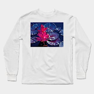 Pink Water Lillies Long Sleeve T-Shirt